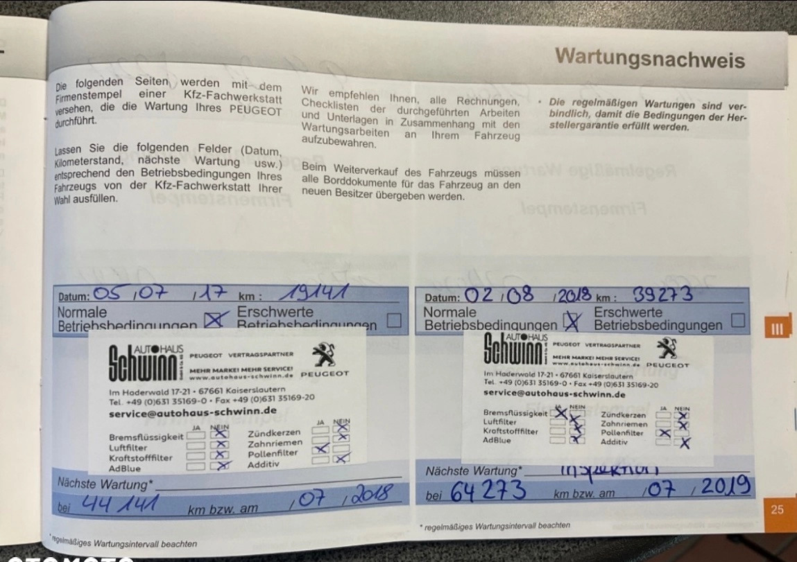 Peugeot 2008 cena 45500 przebieg: 131993, rok produkcji 2016 z Świętochłowice małe 781